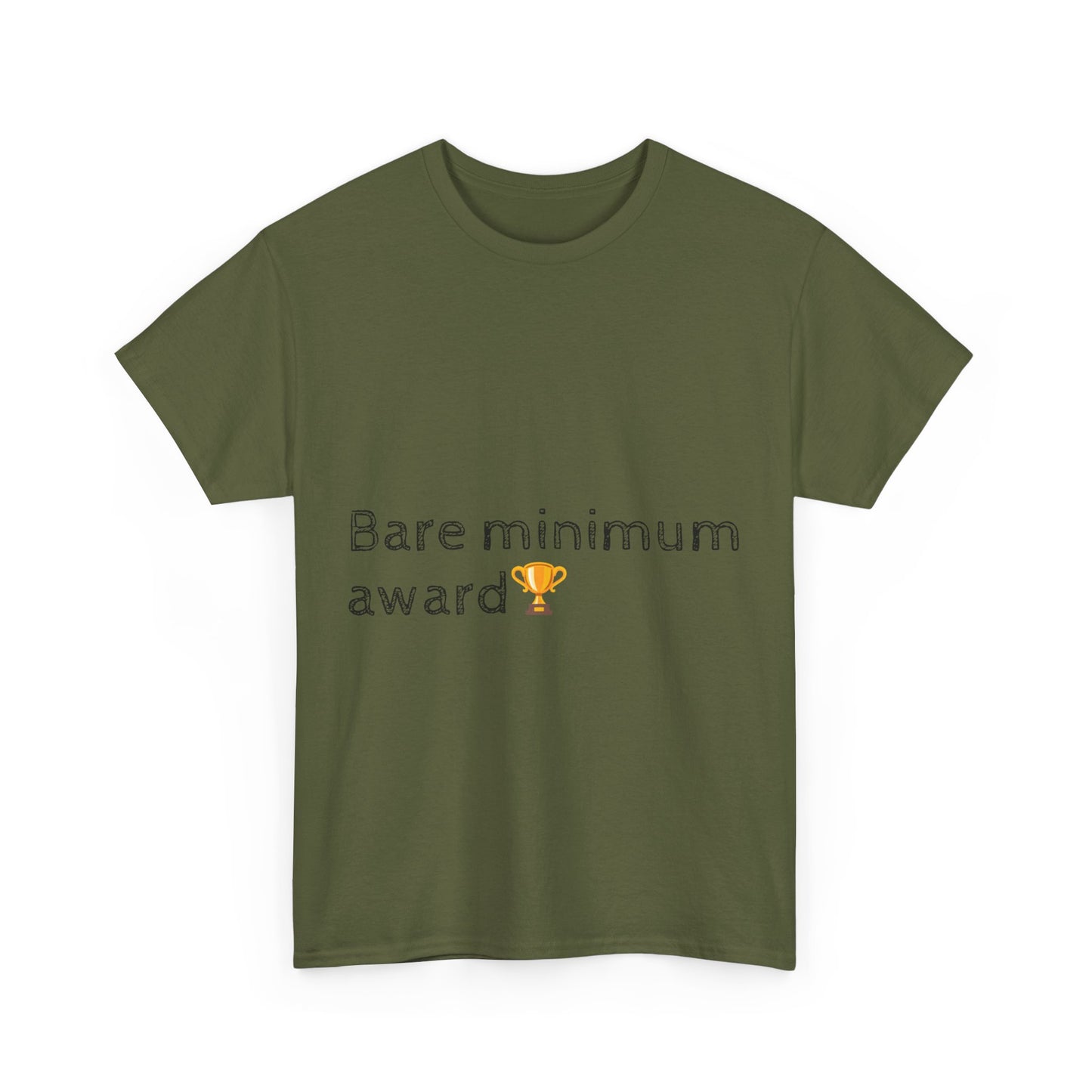 bare minimum award