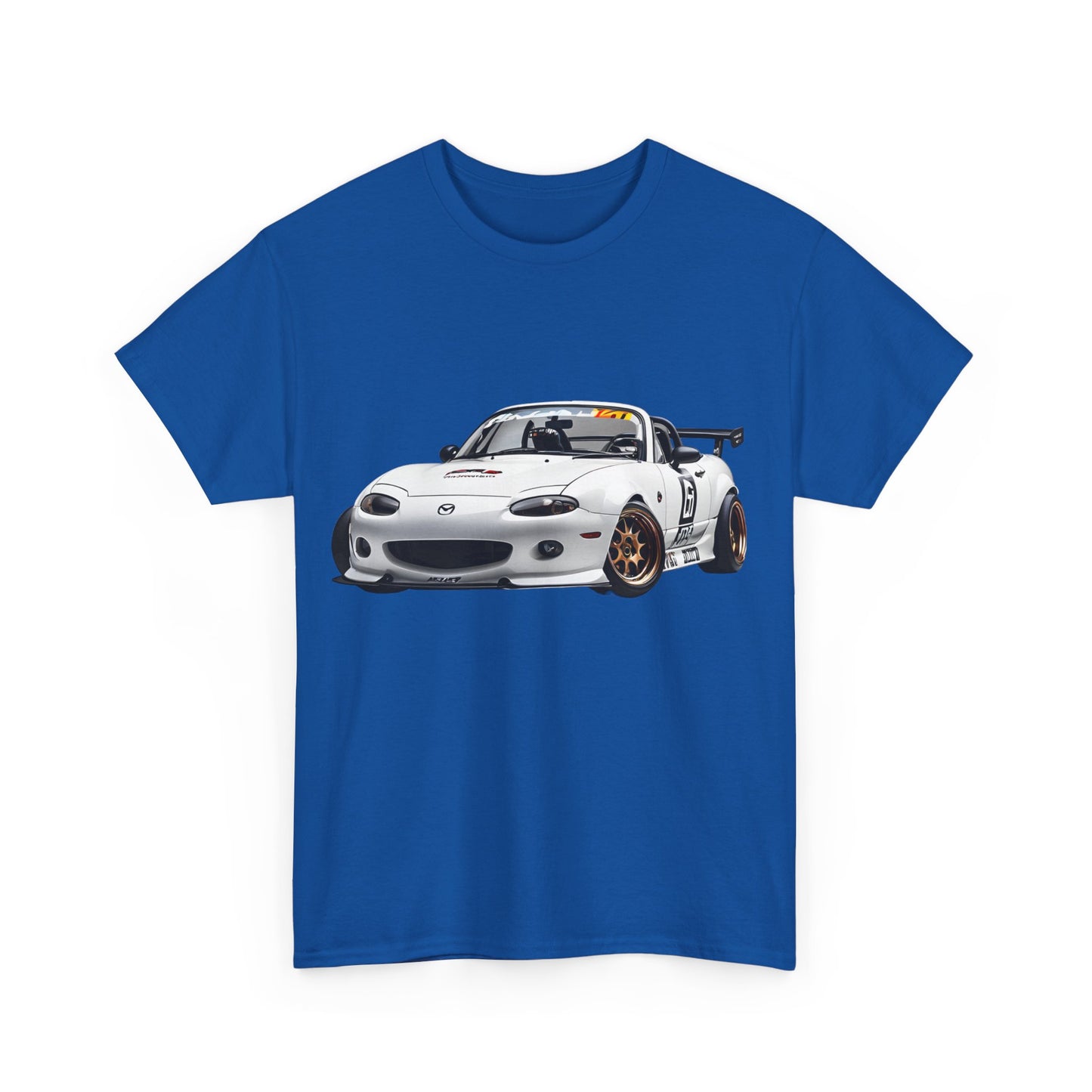 white miata race car