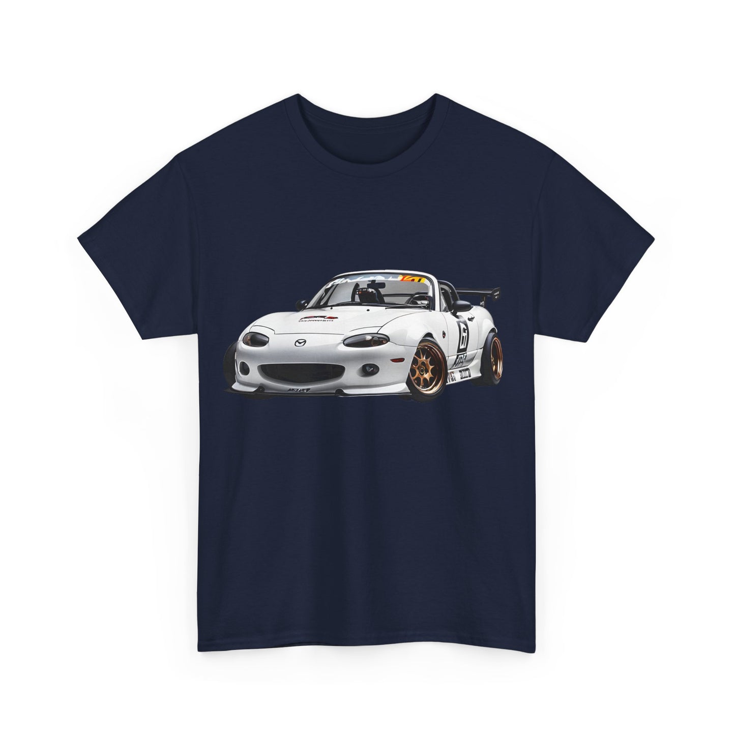 white miata race car