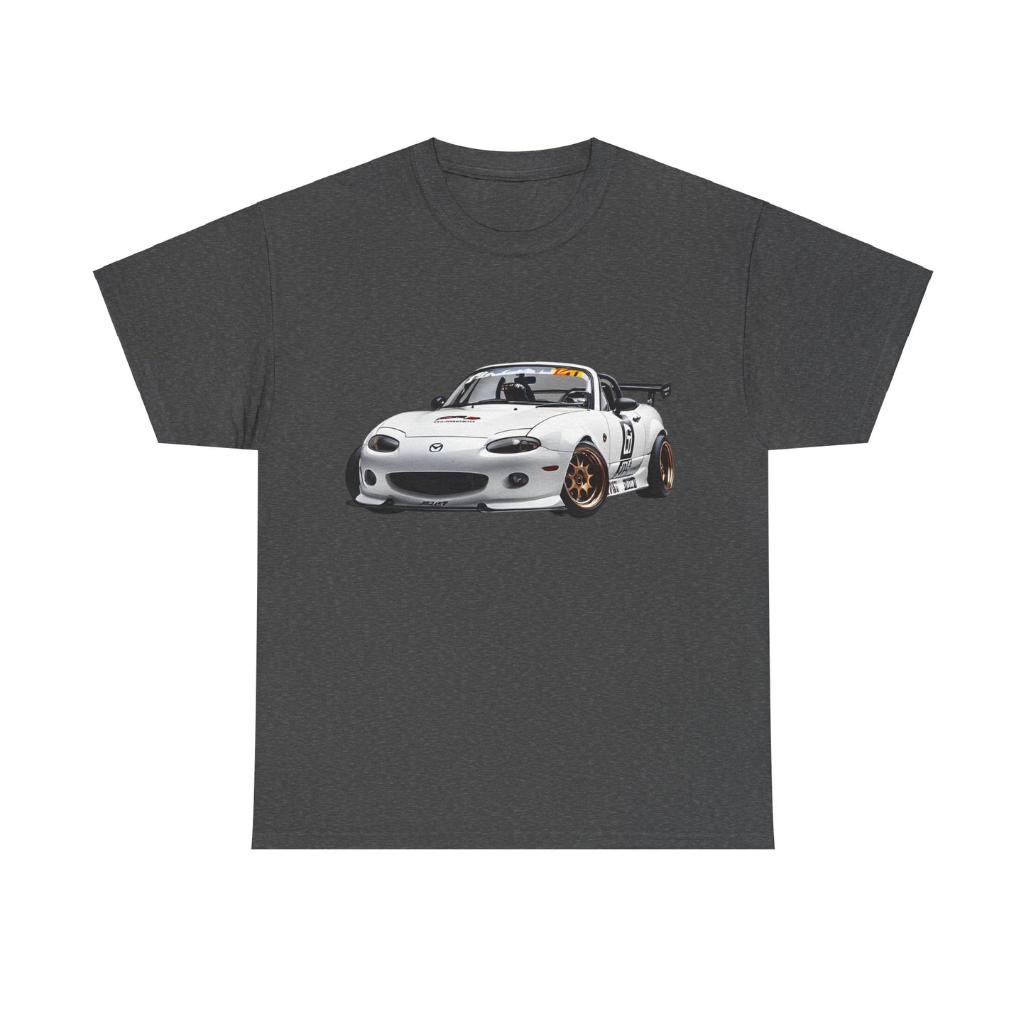 white miata race car