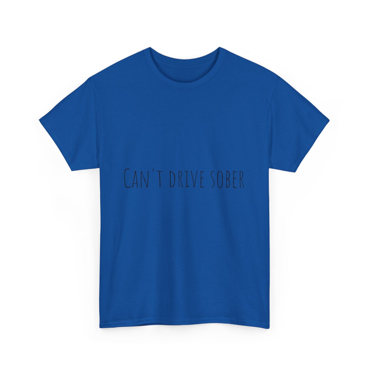can't drive sober