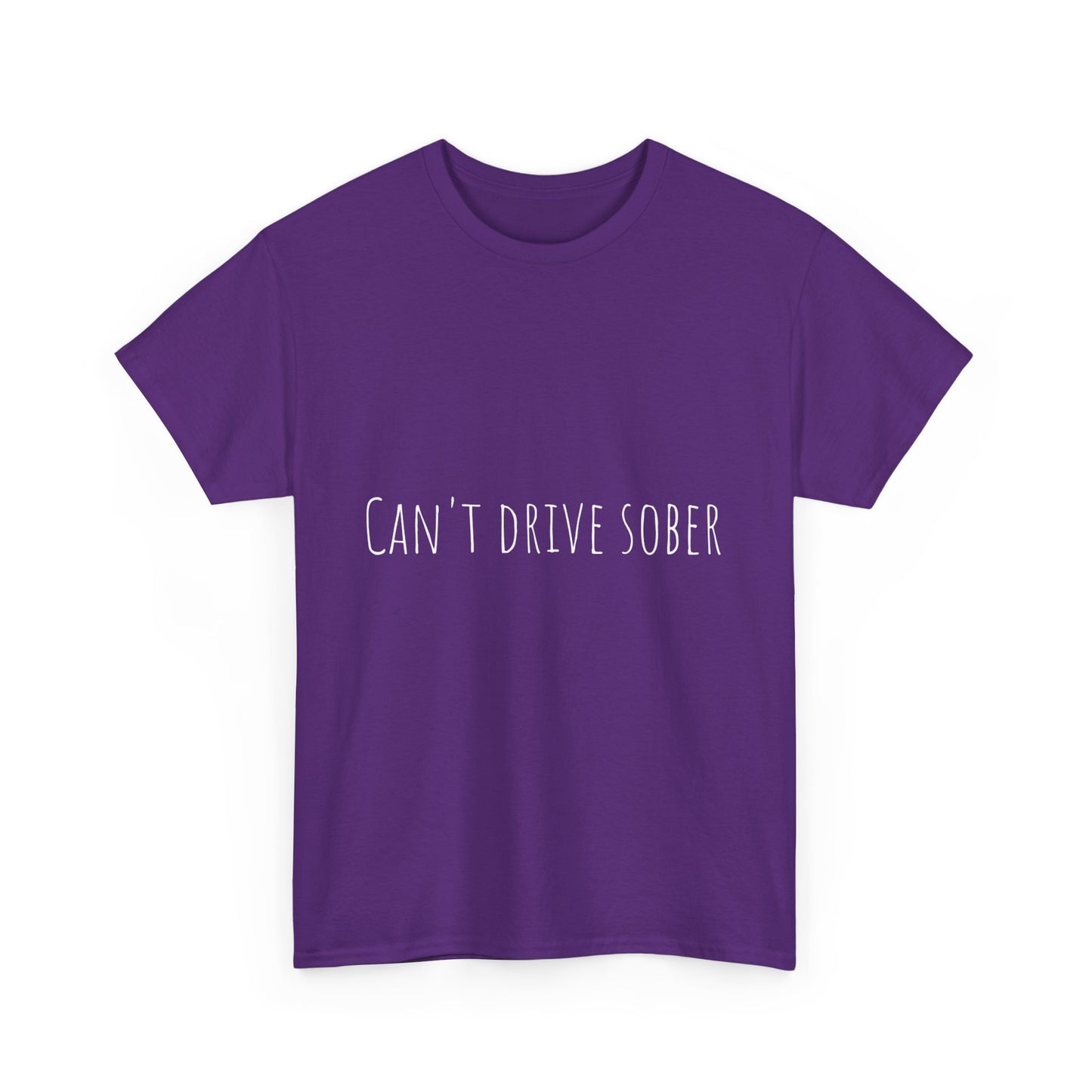 can't drive sober