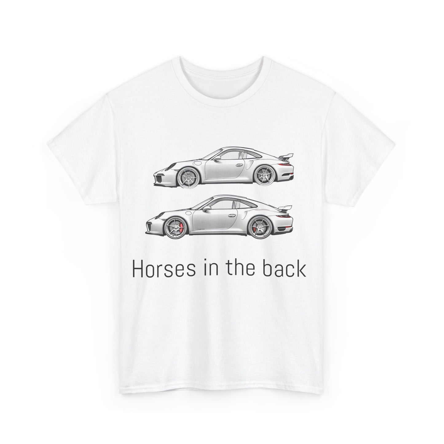 2 911 horses in the back