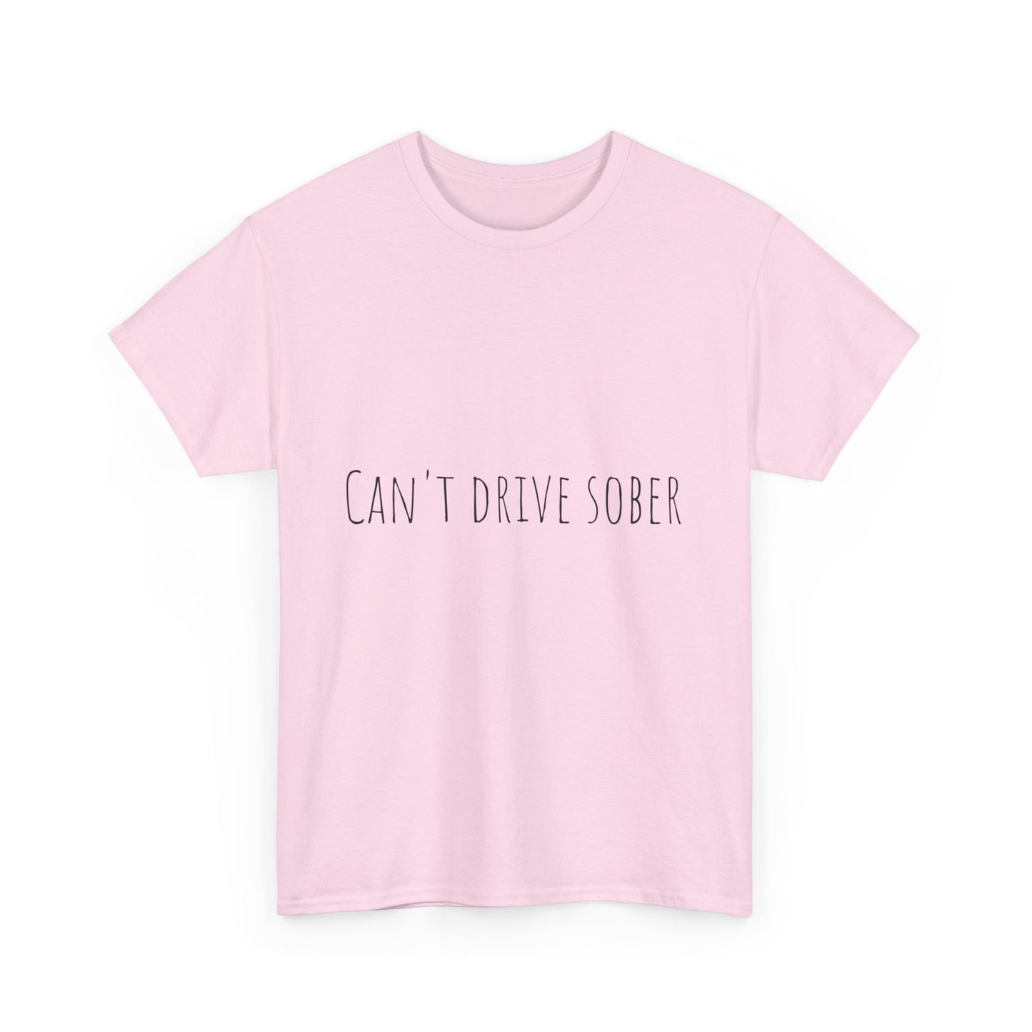 can't drive sober