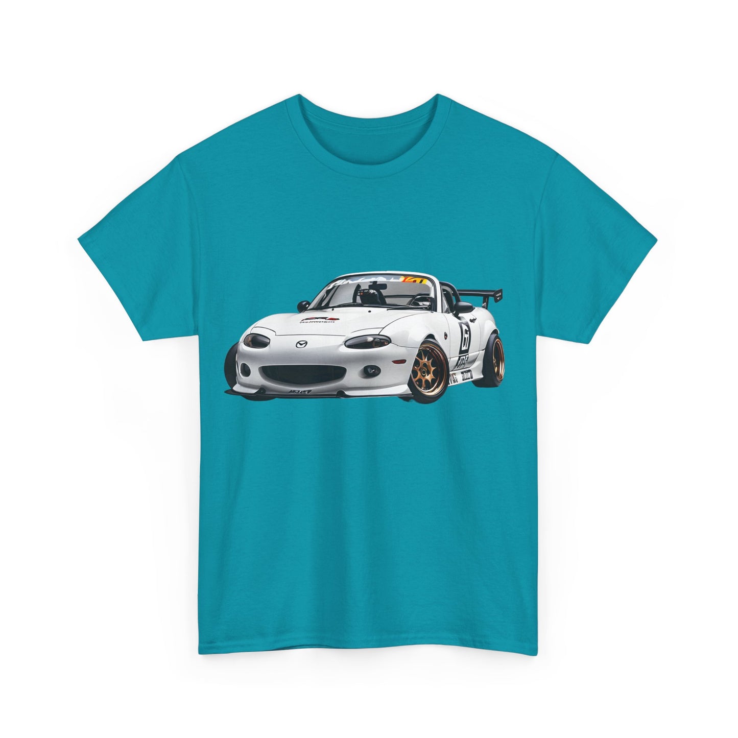 white miata race car