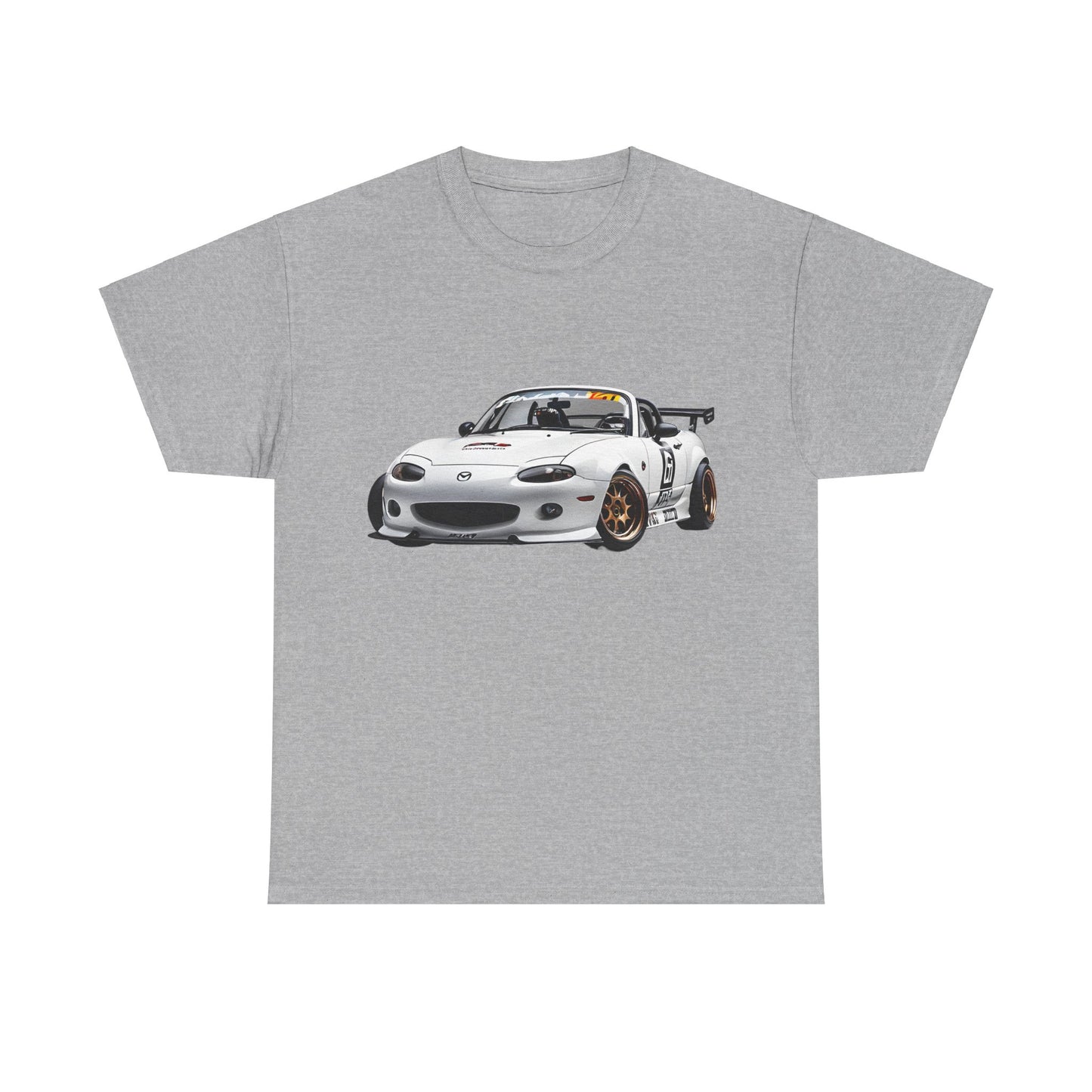 white miata race car