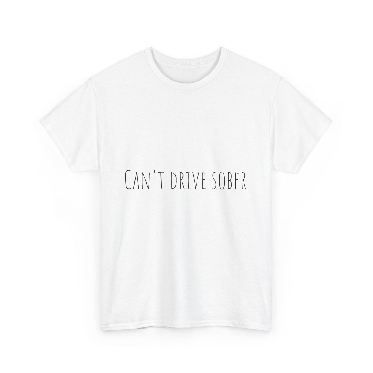 can't drive sober