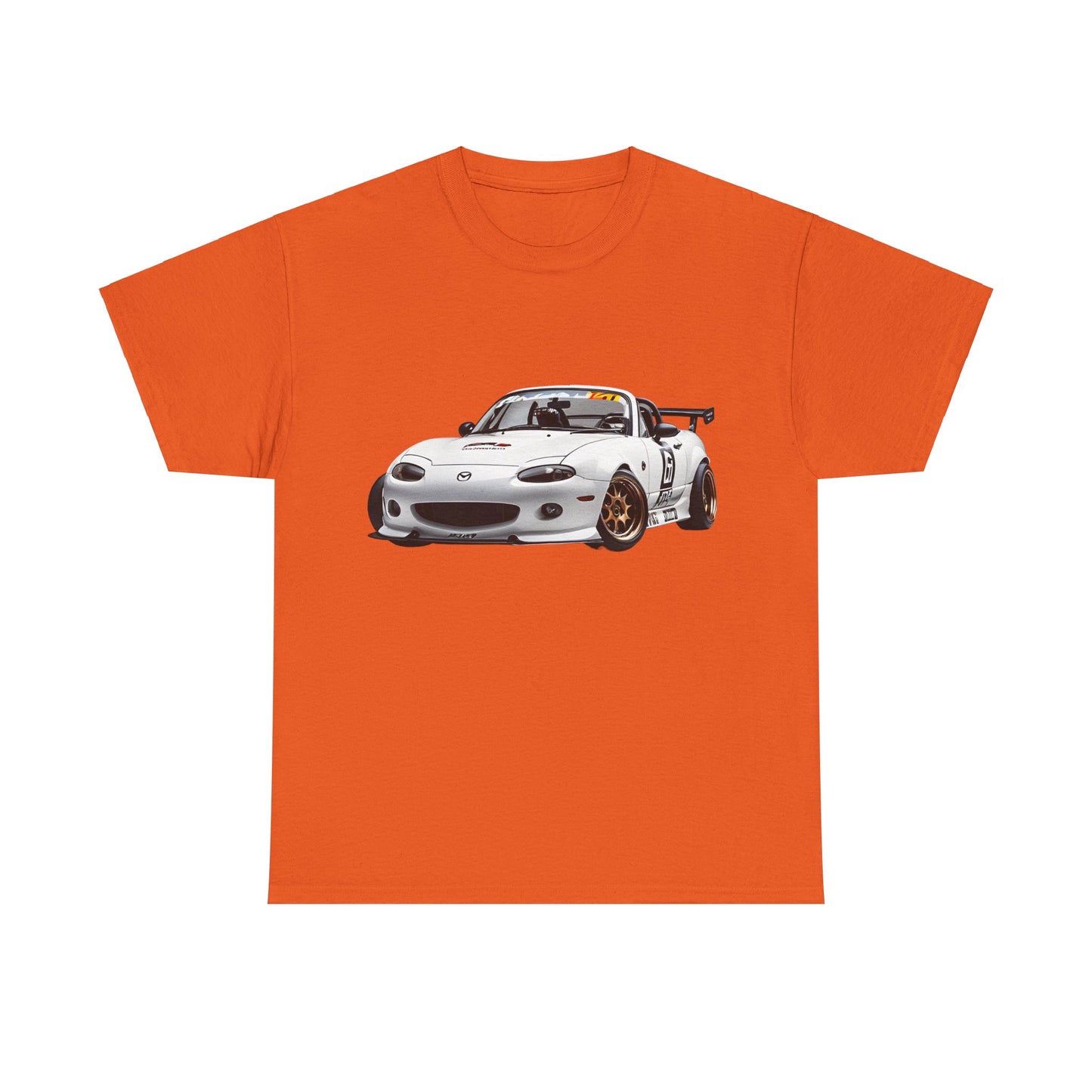 white miata race car