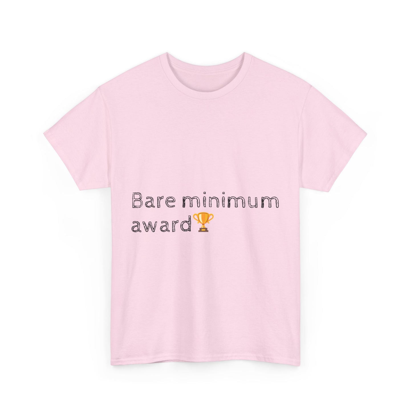 bare minimum award