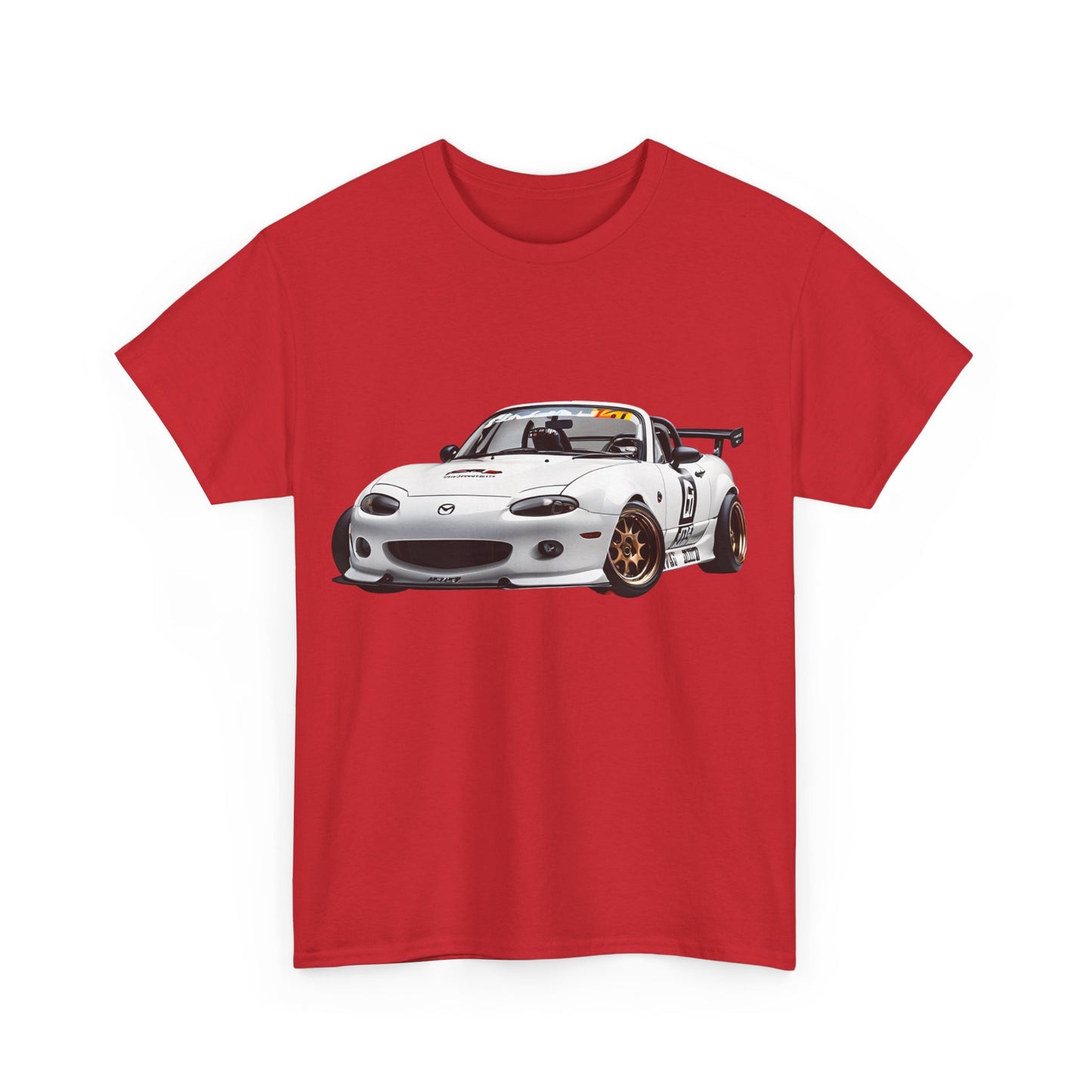 white miata race car