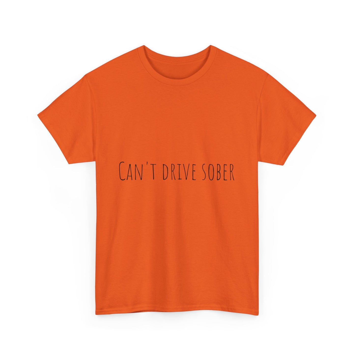 can't drive sober