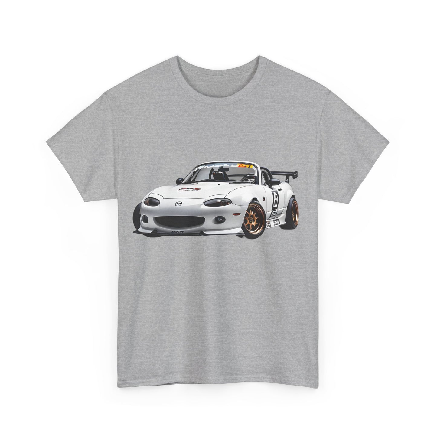 white miata race car