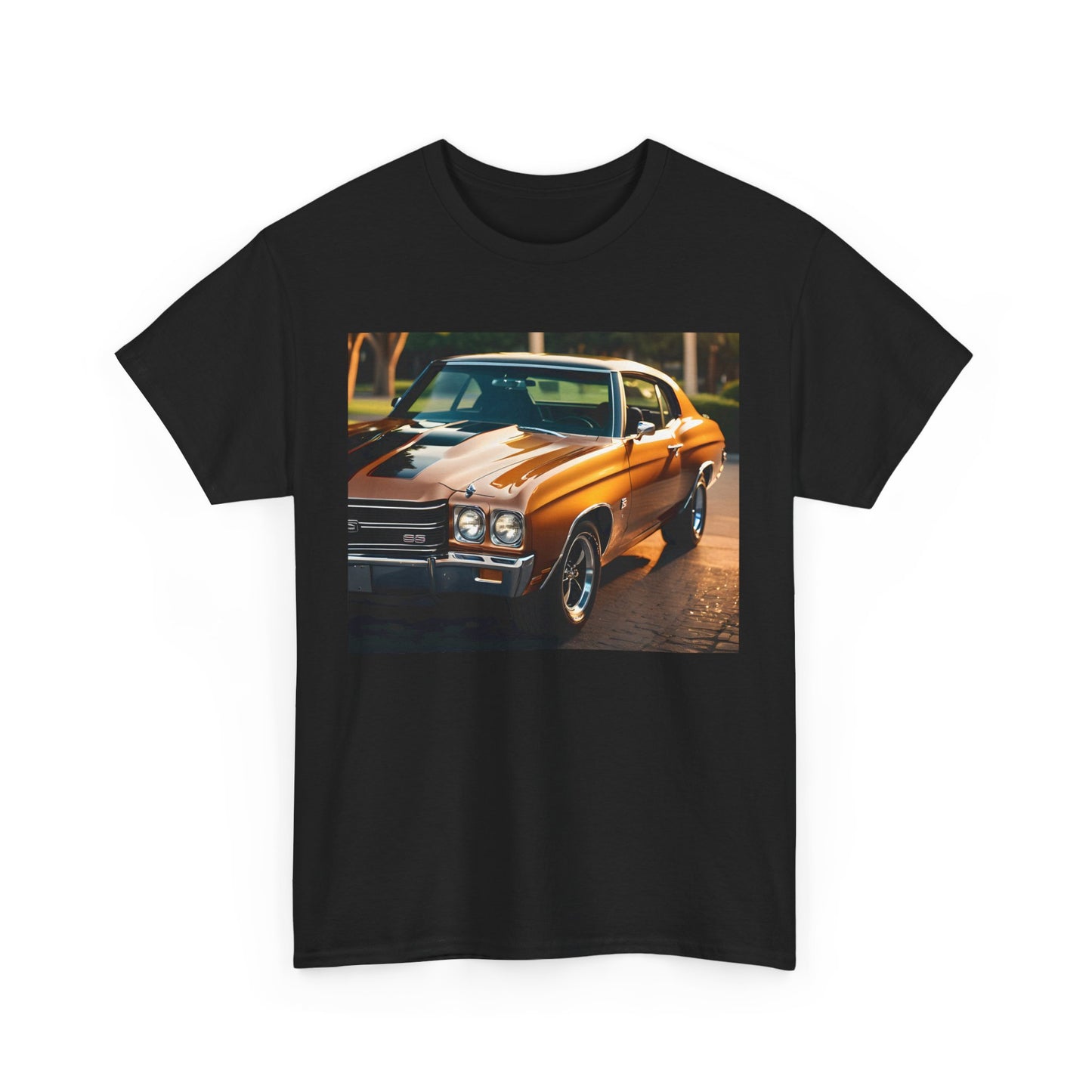 70 chevelle orange 1/4 art