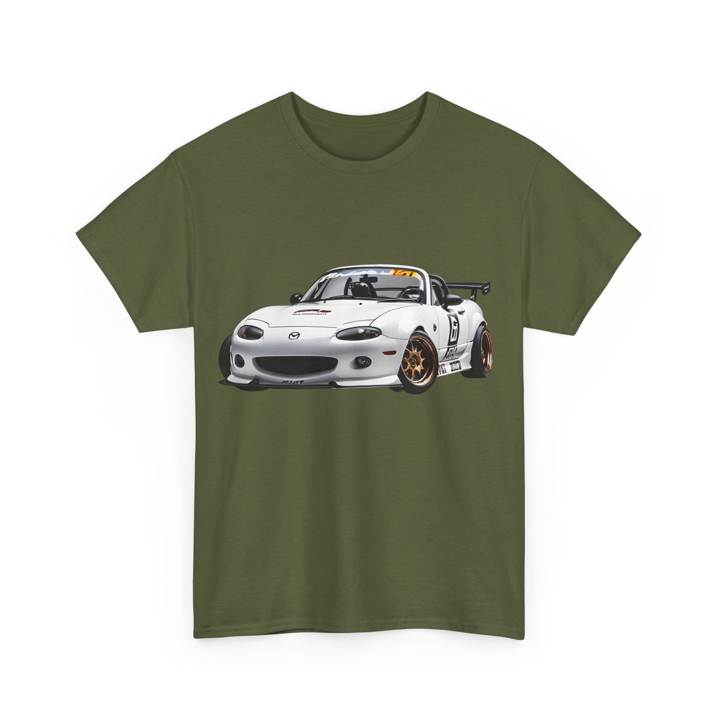 white miata race car