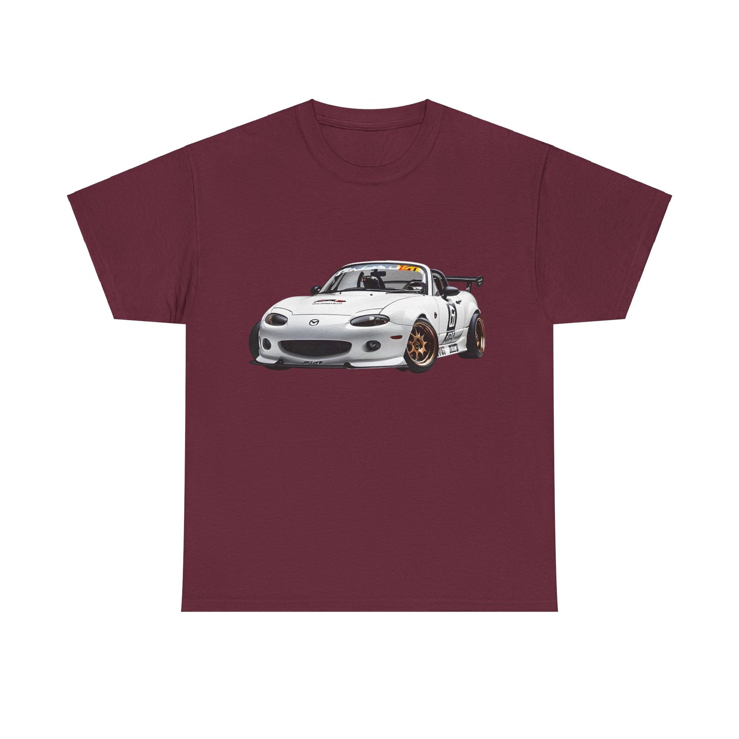 white miata race car