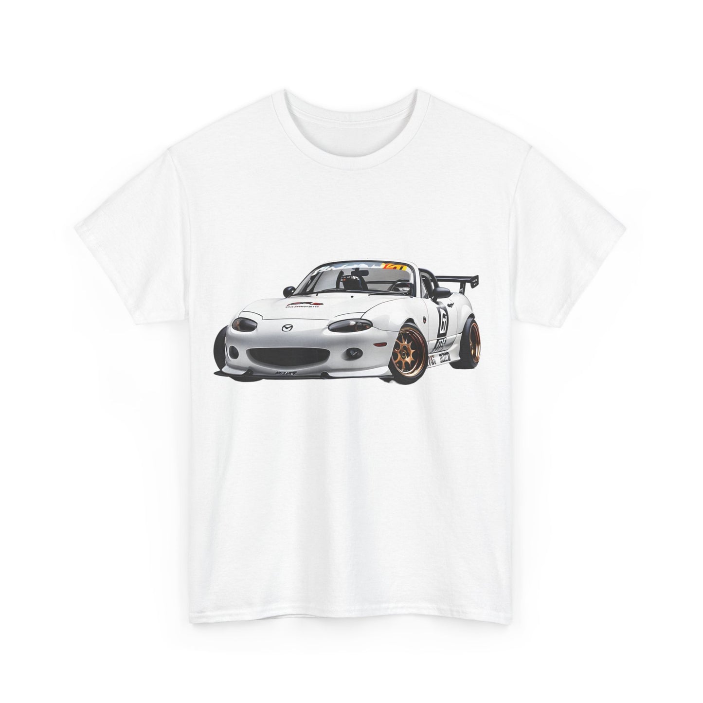 white miata race car