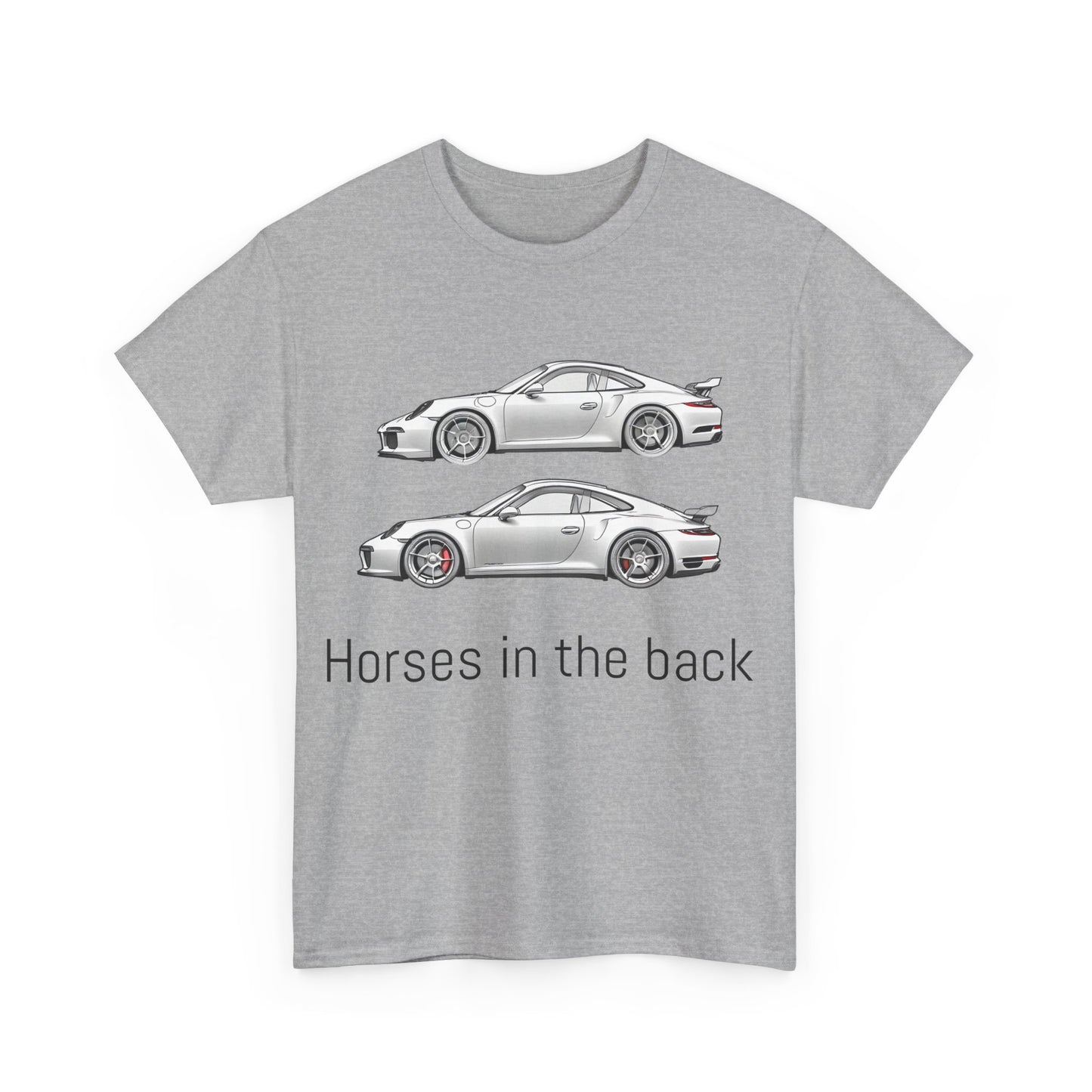 2 911 horses in the back