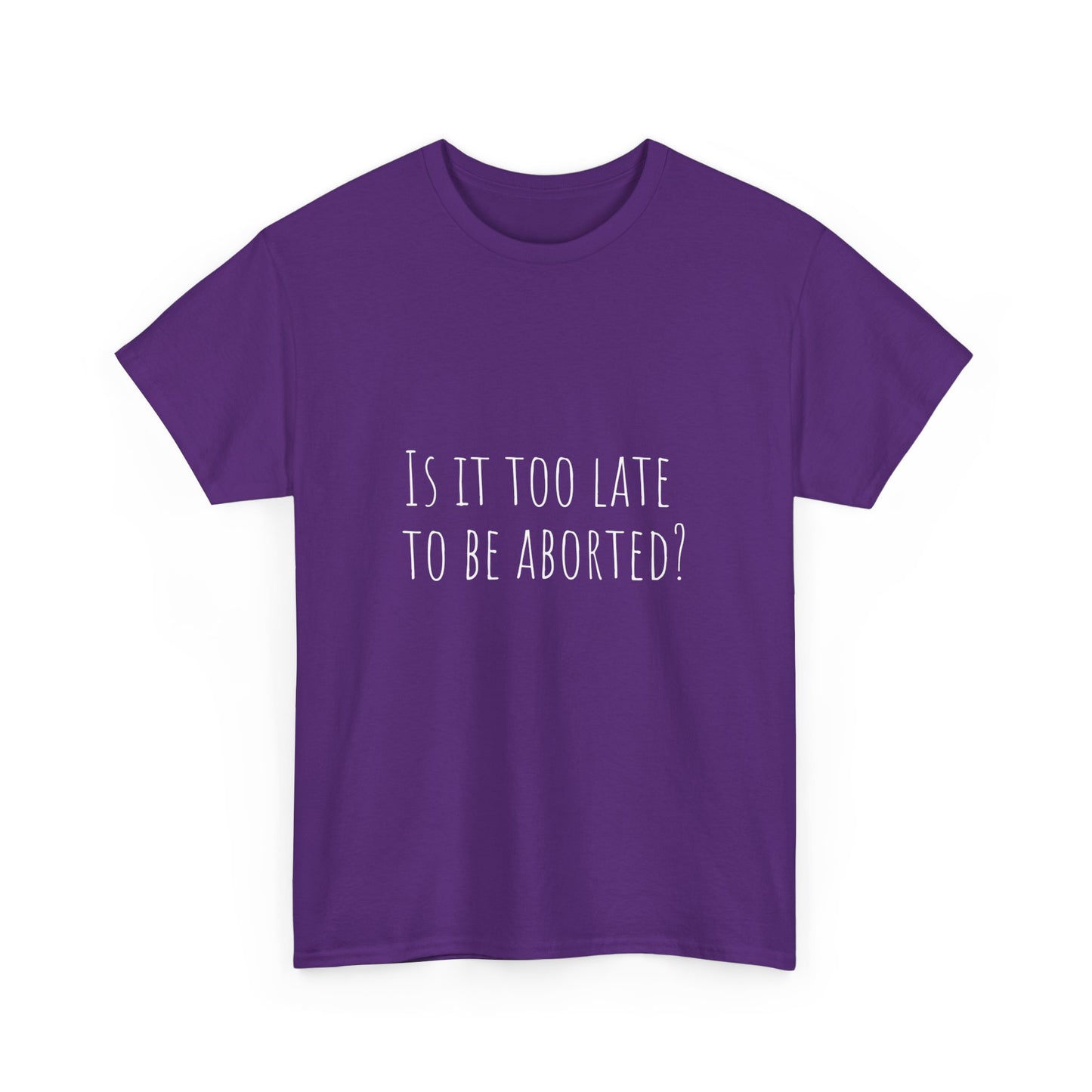 too late to be aborded?