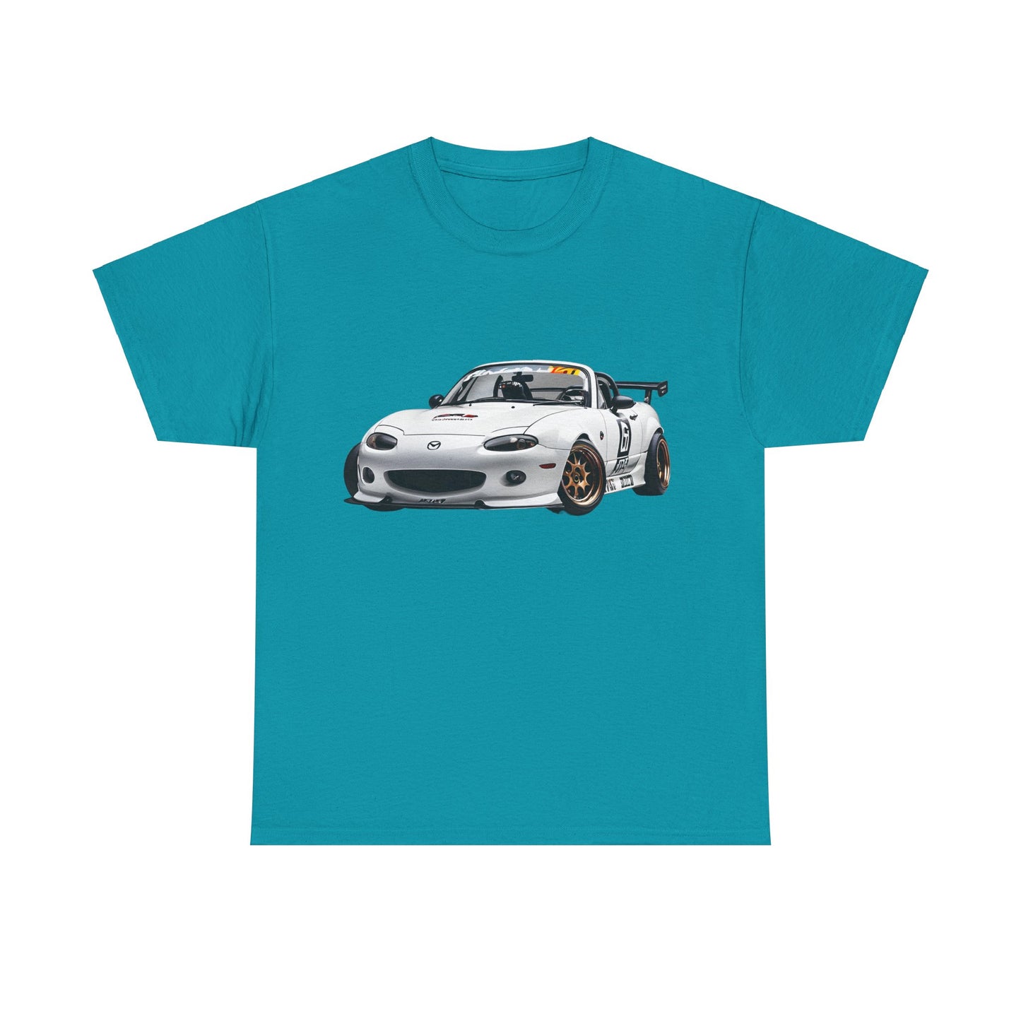 white miata race car