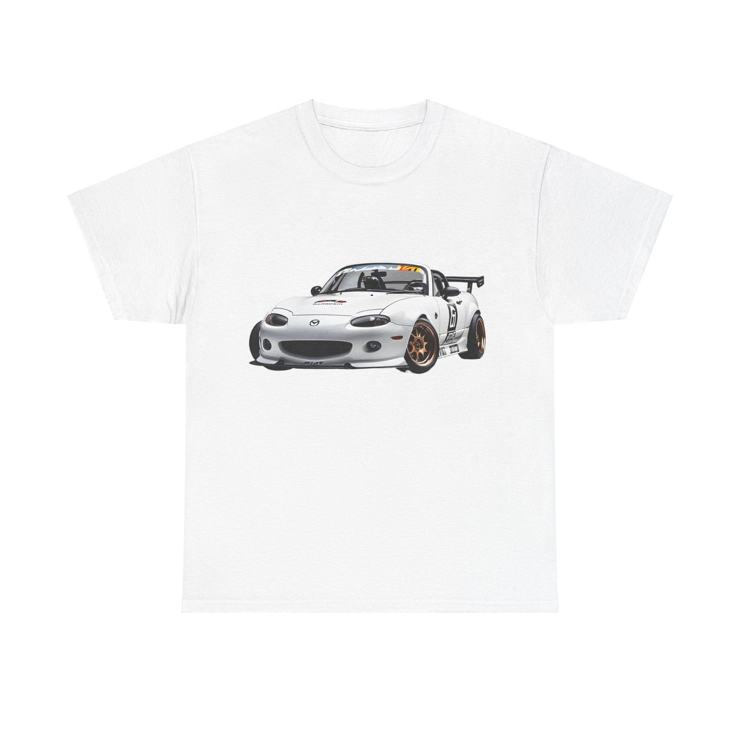 white miata race car