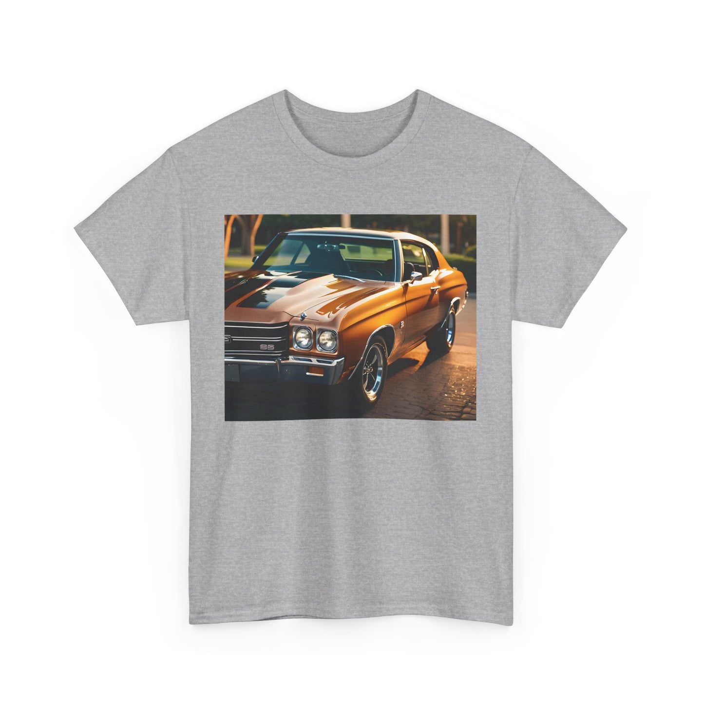 70 chevelle orange 1/4 art