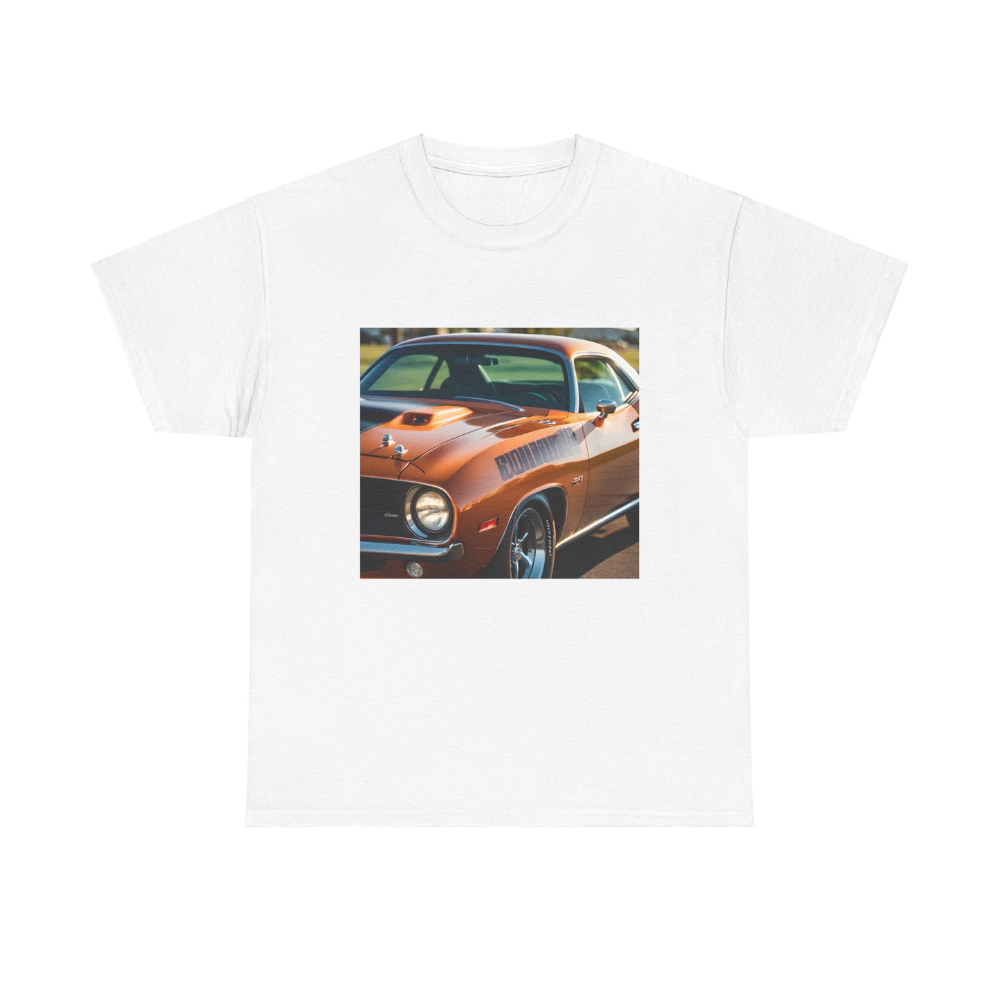 orange cuda 1/4 art