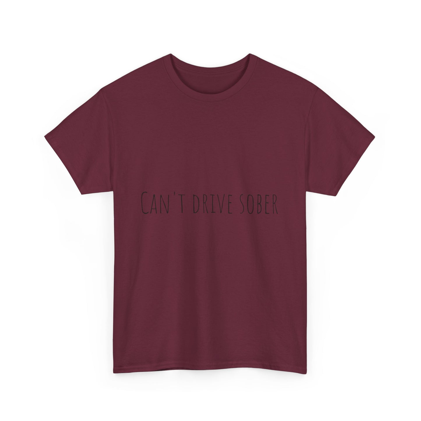 can't drive sober