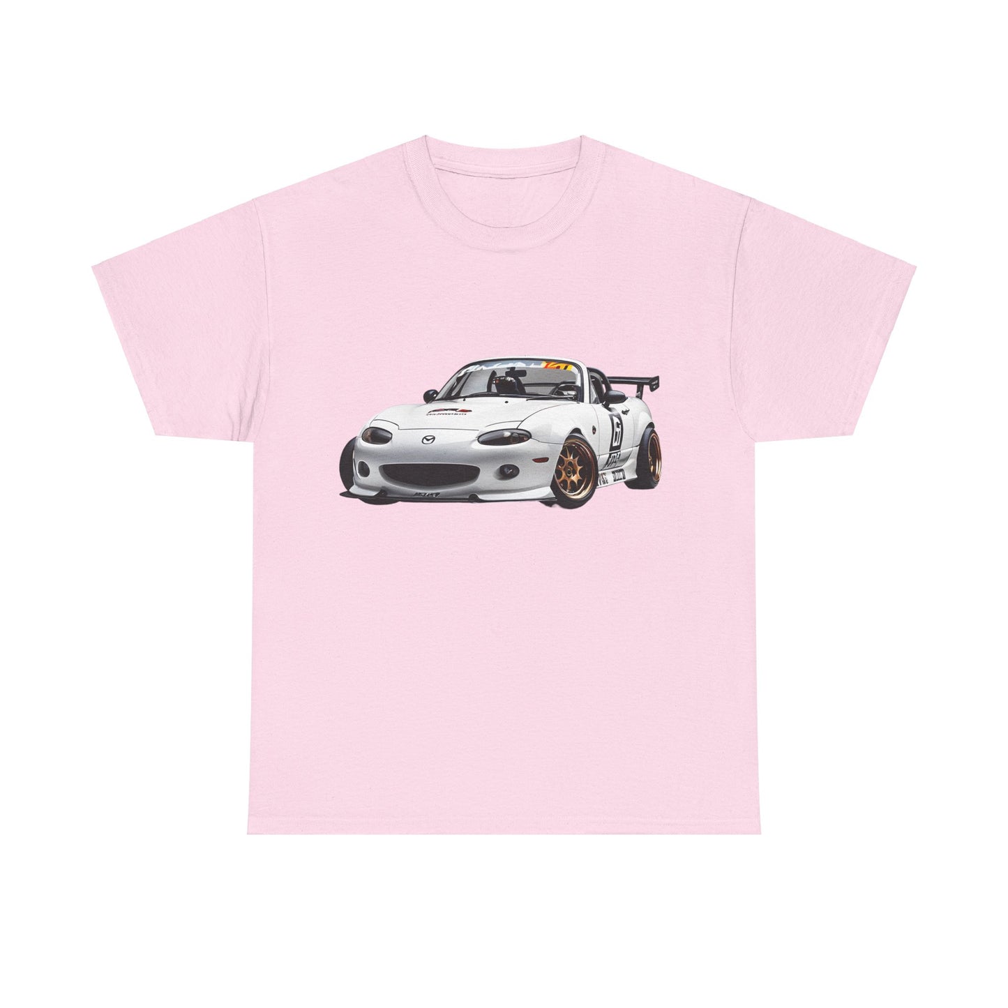 white miata race car