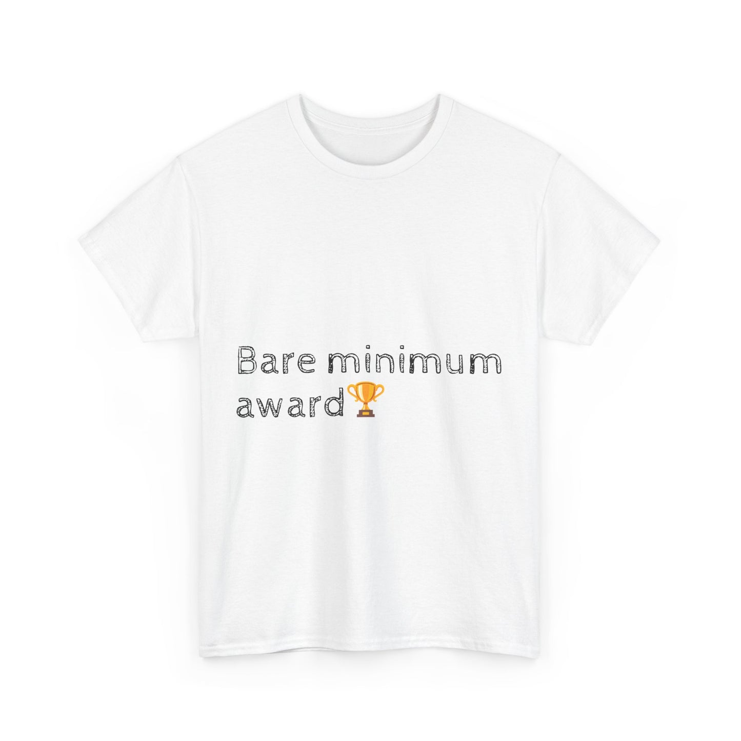 bare minimum award