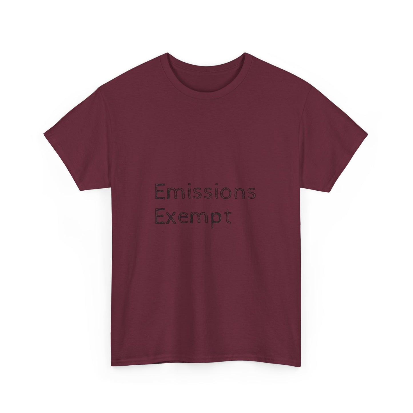 emissions exempt