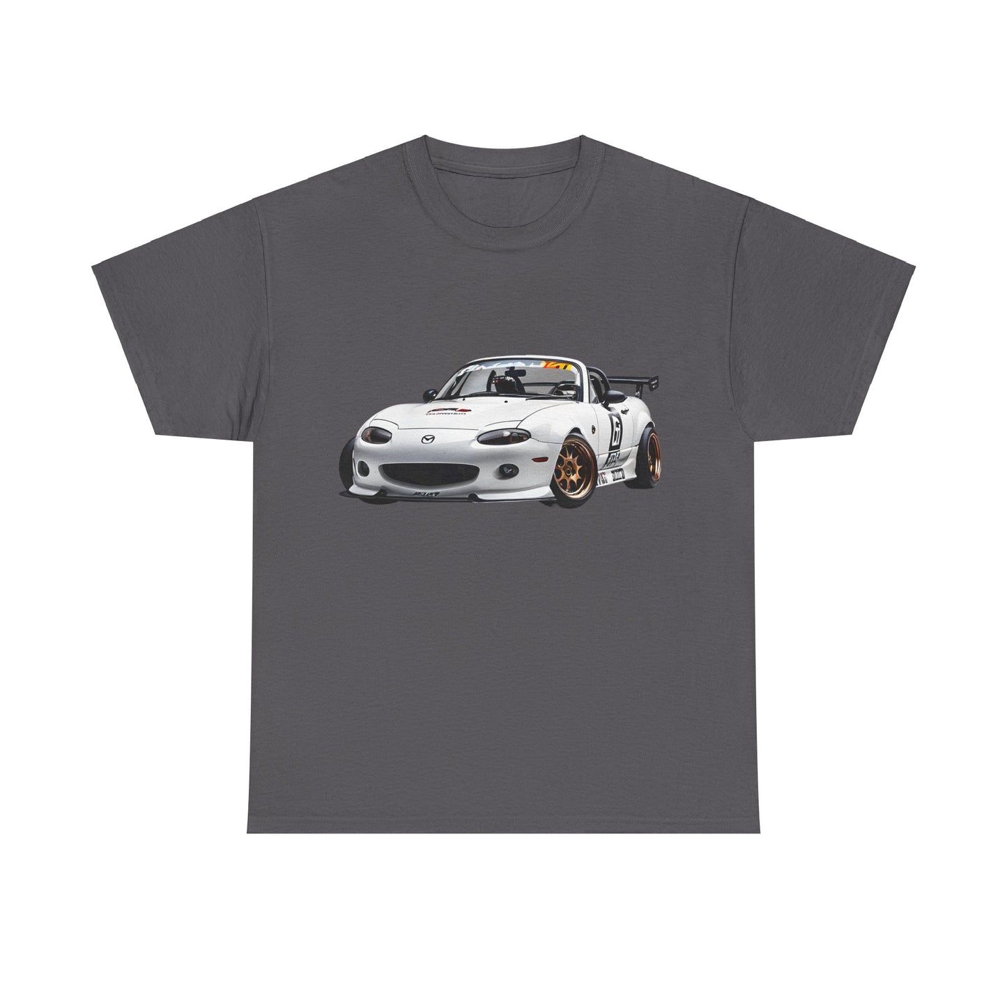 white miata race car