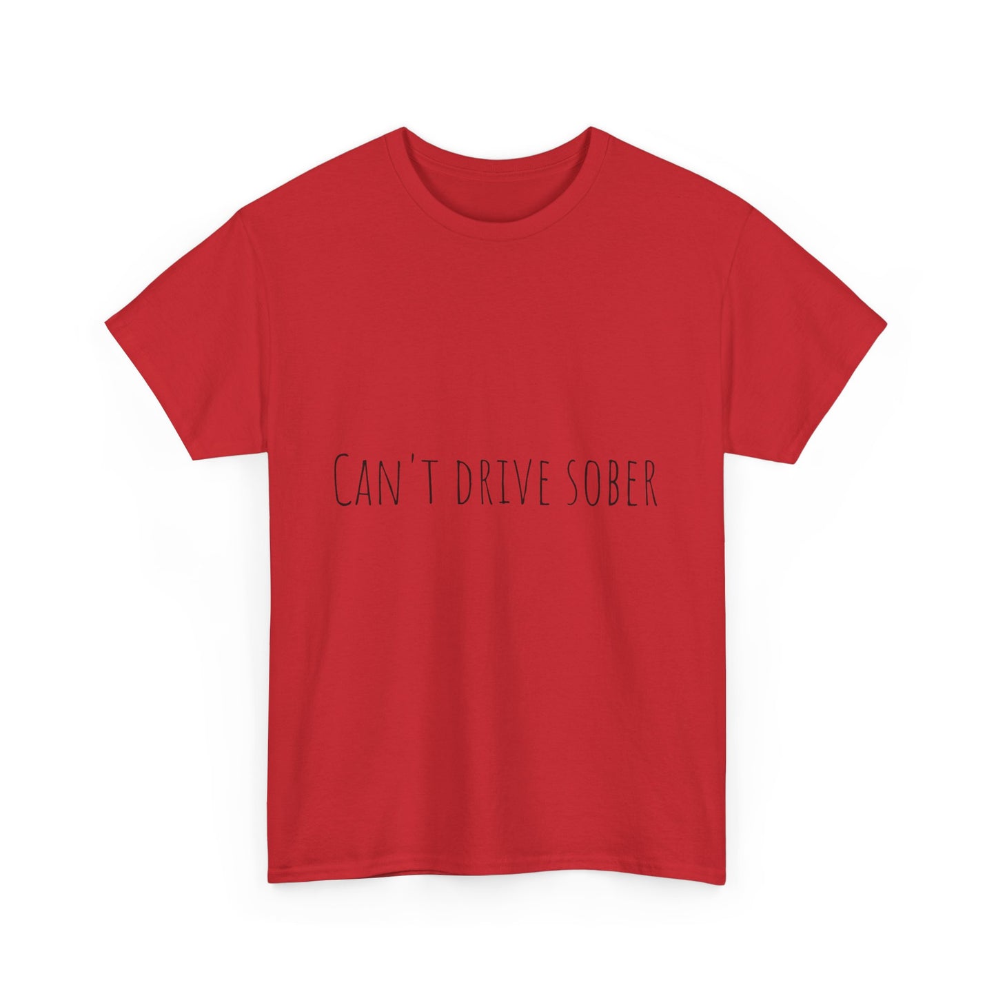 can't drive sober